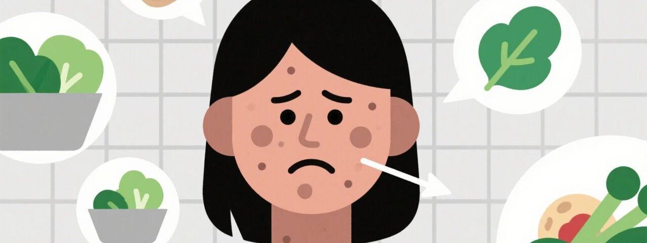 Does a light diet also cause acne? Will it also affect endocrine?