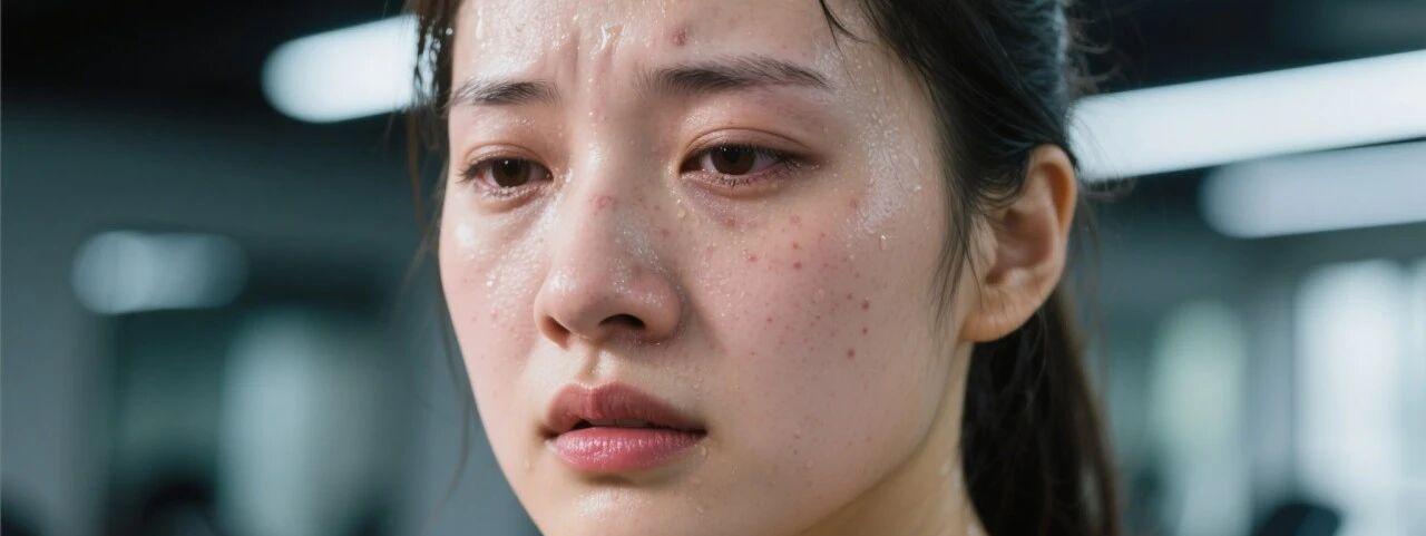 Is your skin getting worse after exercising? What kind of spell is this